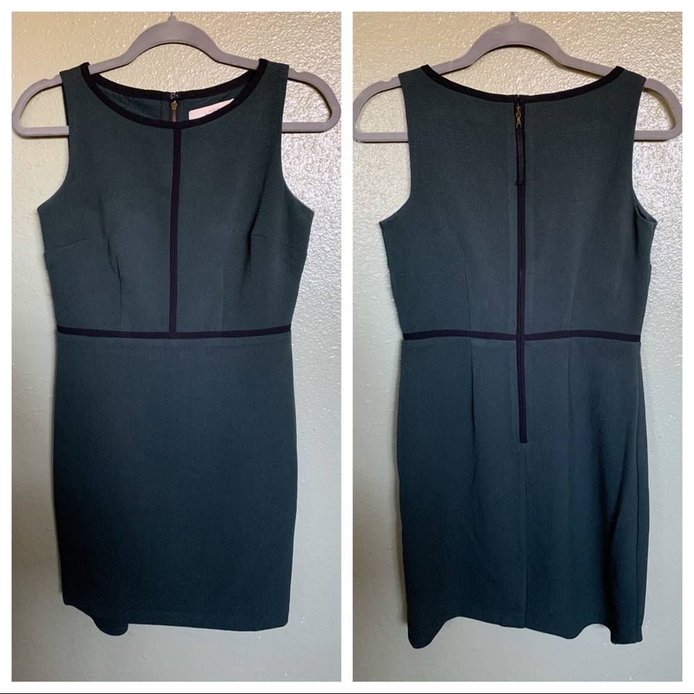 Hunter Green Shift Dress